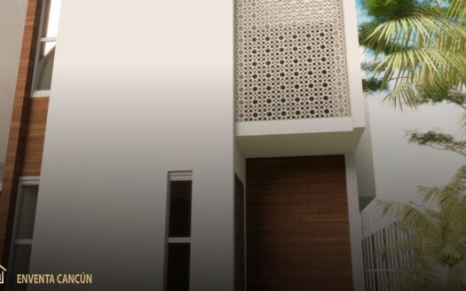 ¡Estrena ya! Casas en venta Av. Las Torres, Cancún. 3 recámaras, alberca, palapa y seguridad en conjunto privado. Excelente ubicación desde $2,980,000 MXN.